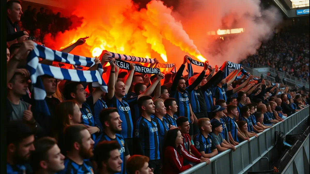 Sirius-fansens unika traditioner på matchdag